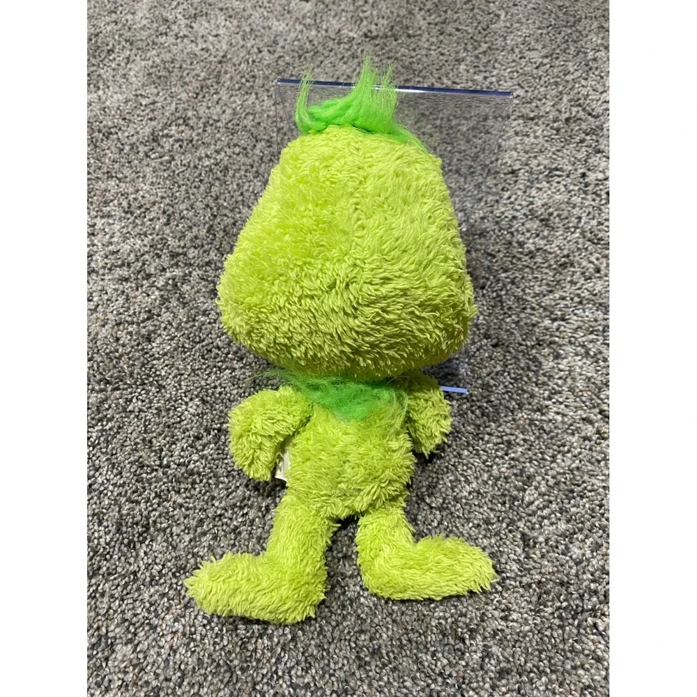 Dr Seuss The Grinch Green Shaggy Plush Pet Dog Toy Holiday Christmas